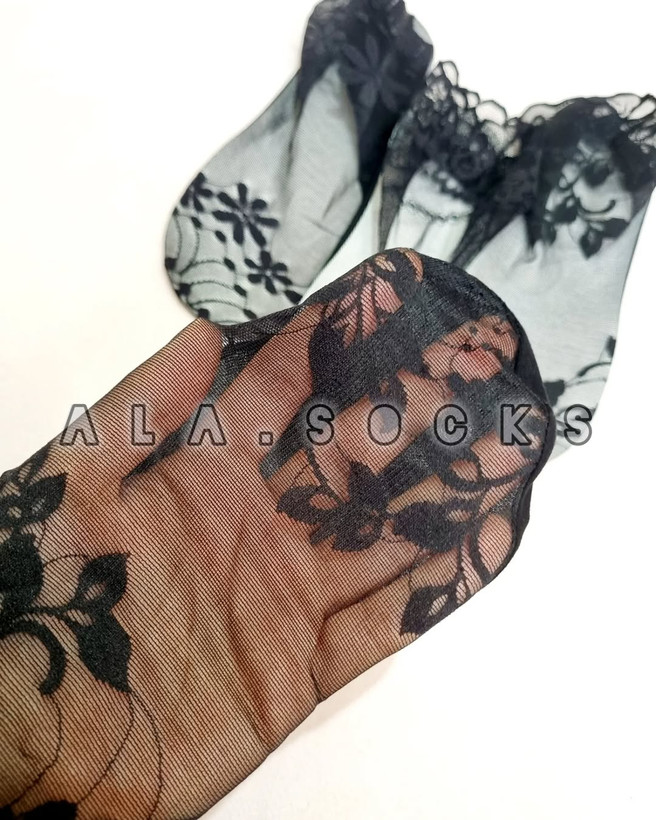 جوراب دوربع زنانه گیپوری