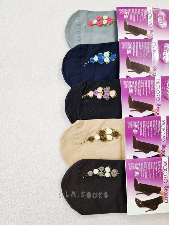 جوراب پریزن گلدوزی شده